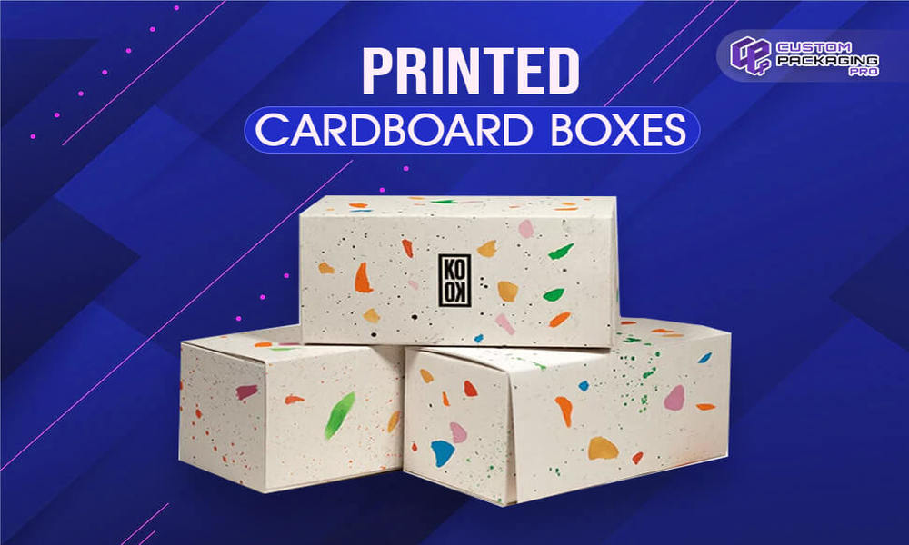 Printed cardboard boxes