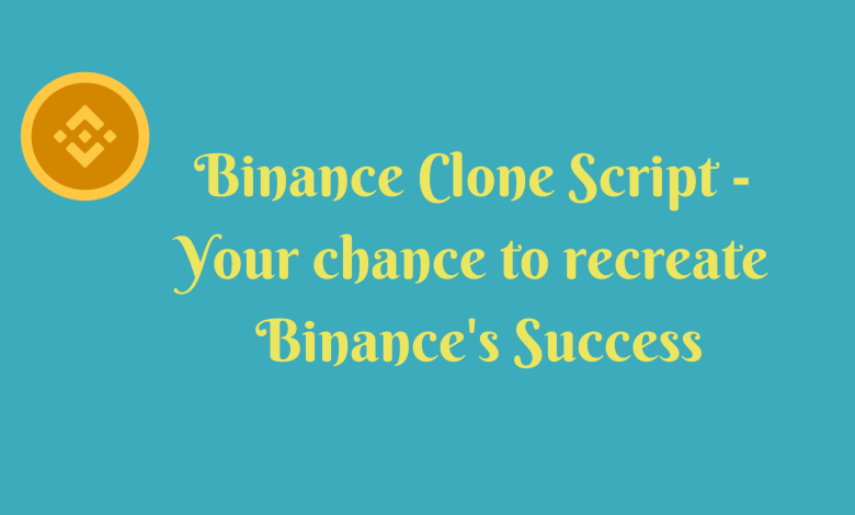 Binance Clone Script