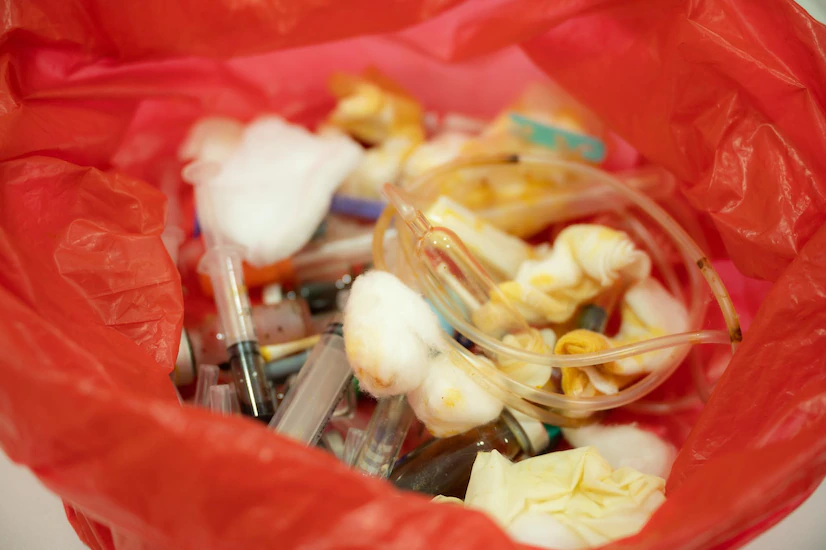 Why is it important to handle sharps waste safely?