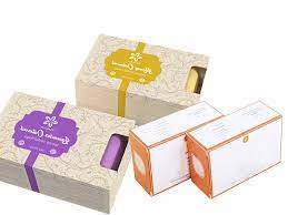 Customized soap bar packaging